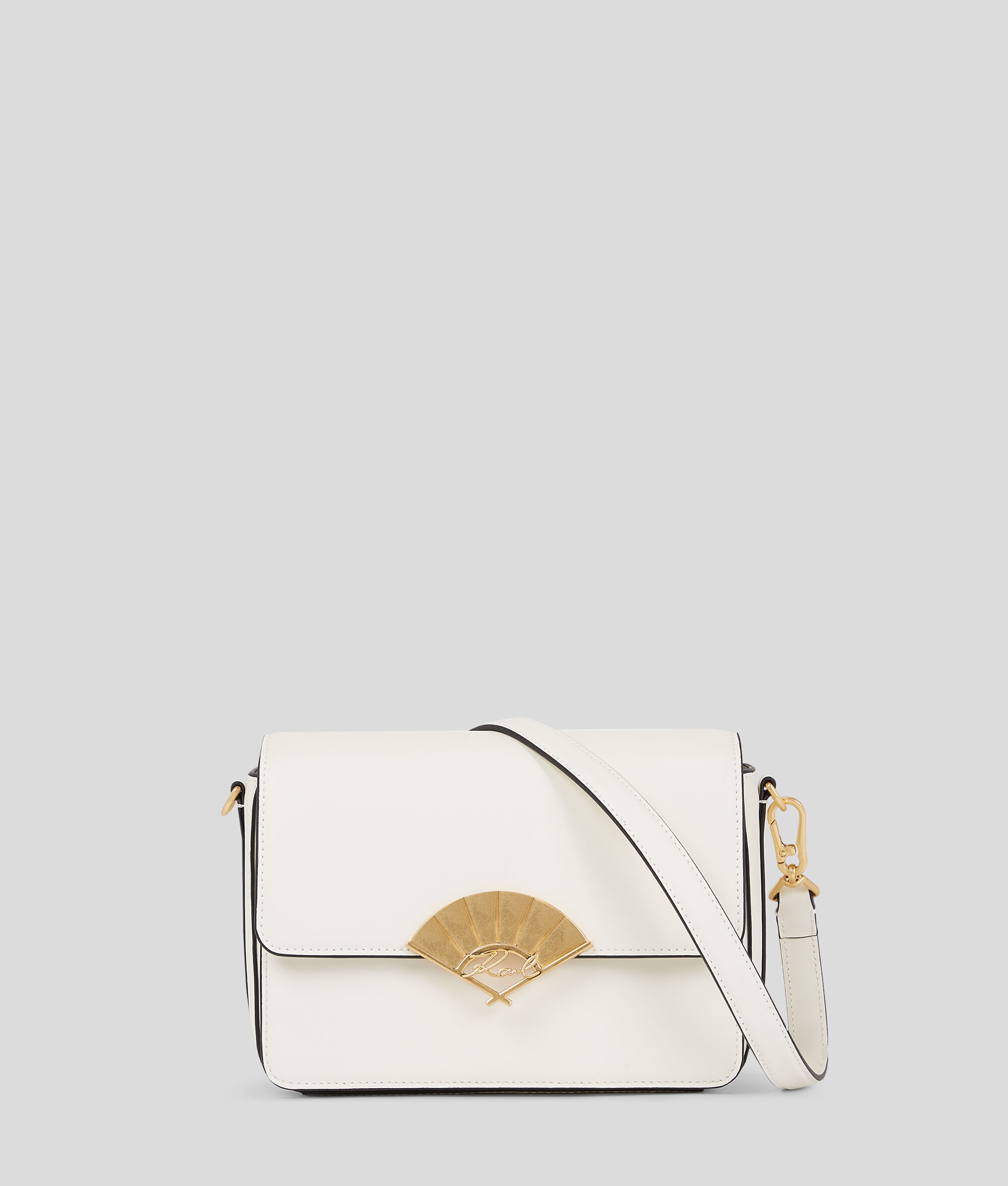 (image for) Value-Packed K/SIGNATURE FAN MEDIUM CROSSBODY BAG